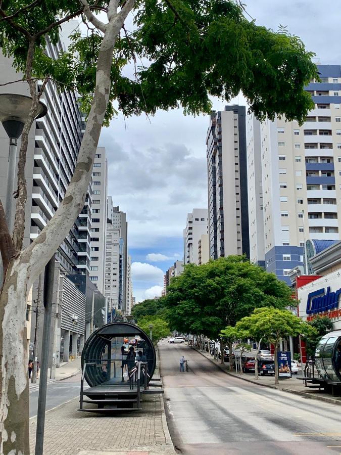 505 - Apartamento Lindo, Amplo E Decorado, Mobiliario Moderno, Cozinha Completa Com Utensilios , Excelente Vista Da Cidade E Localizacao Privelegiada No Bairro Bigorrilho Proximo De Shopping E Parques Curitiba Exteriör bild